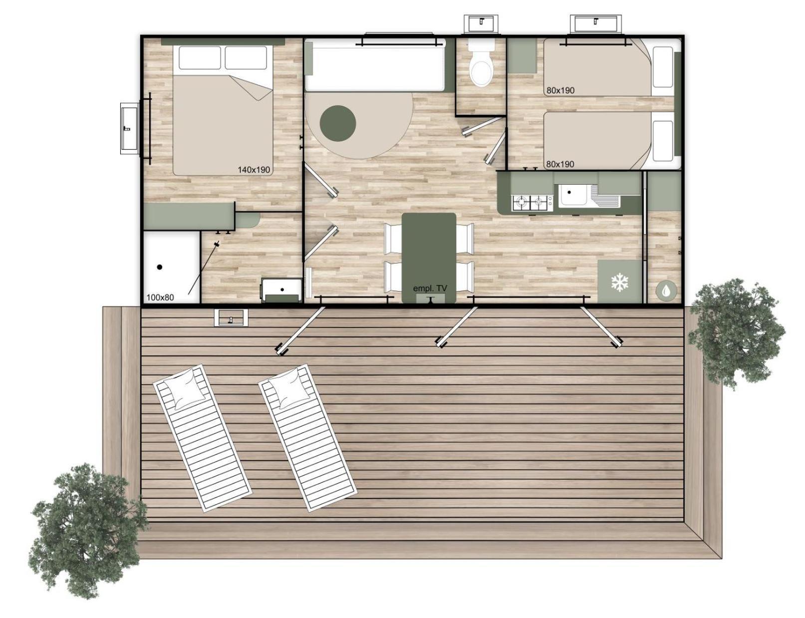 Camping Le Clos De Balleroy Exterior foto